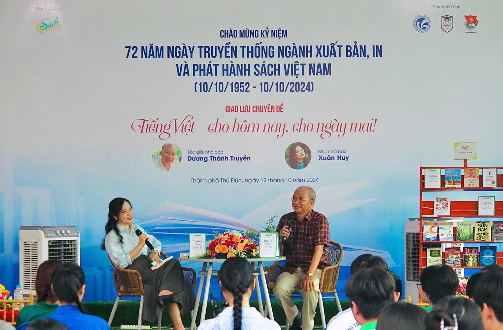 Giao lưu chuyên đề “Tiếng Việt - cho hôm nay, cho ngày mai!“ - ảnh 1
