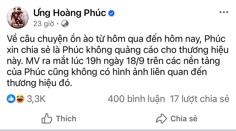 Vì sao Ưng Hoàng Phúc bị triệu tập? - ảnh 2