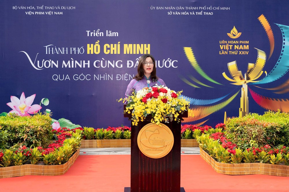 Khai mạc Triển lãm “Thành phố Hồ Chí Minh vươn mình cùng đất nước qua góc nhìn điện ảnh” - ảnh 2