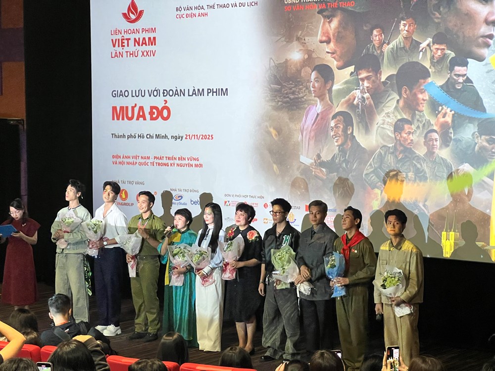 “Mưa đỏ” mở màn Liên hoan Phim Việt Nam lần thứ XXIV tại TP.HCM - ảnh 2
