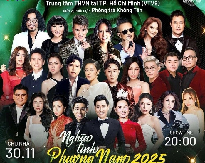 Đêm nhạc “Nghĩa tình phương Nam 2025” gây quỹ cho đồng bào miền Trung - ảnh 1