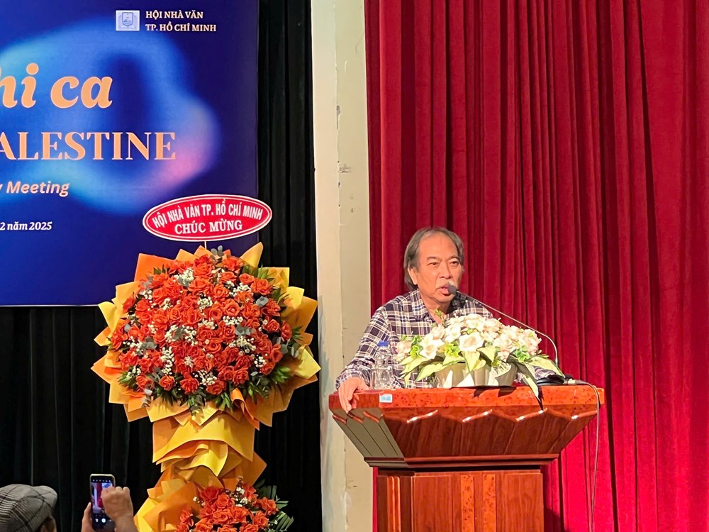 Cuộc hội ngộ thi ca Việt Nam - Palestine tại TP.HCM - ảnh 2