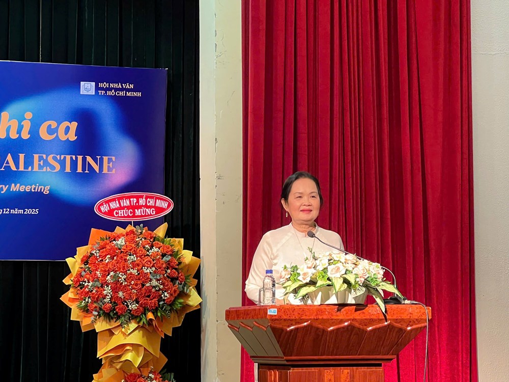 Cuộc hội ngộ thi ca Việt Nam - Palestine tại TP.HCM - ảnh 1