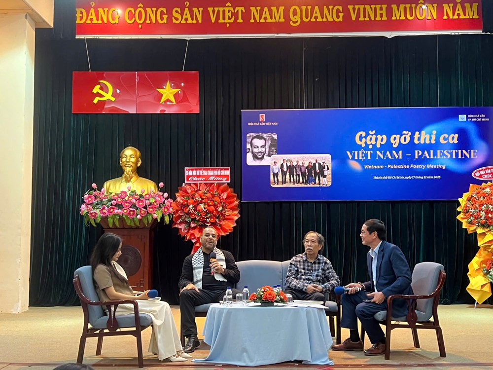 Cuộc hội ngộ thi ca Việt Nam - Palestine tại TP.HCM - ảnh 3