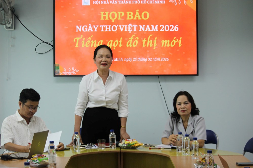 Sắp diễn ra Ngày thơ Việt Nam 2026 tại TP.HCM - ảnh 1