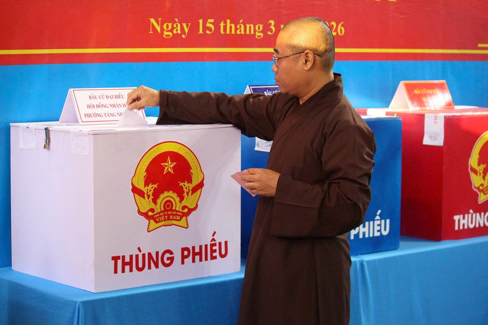 Gần 9,7 triệu cử tri TP.HCM nô nức đi bỏ phiếu - ảnh 5