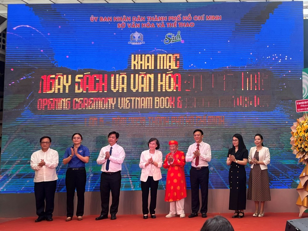Khai mạc Ngày Sách và Văn hóa đọc Việt Nam lần 5 tại TP.HCM - ảnh 1