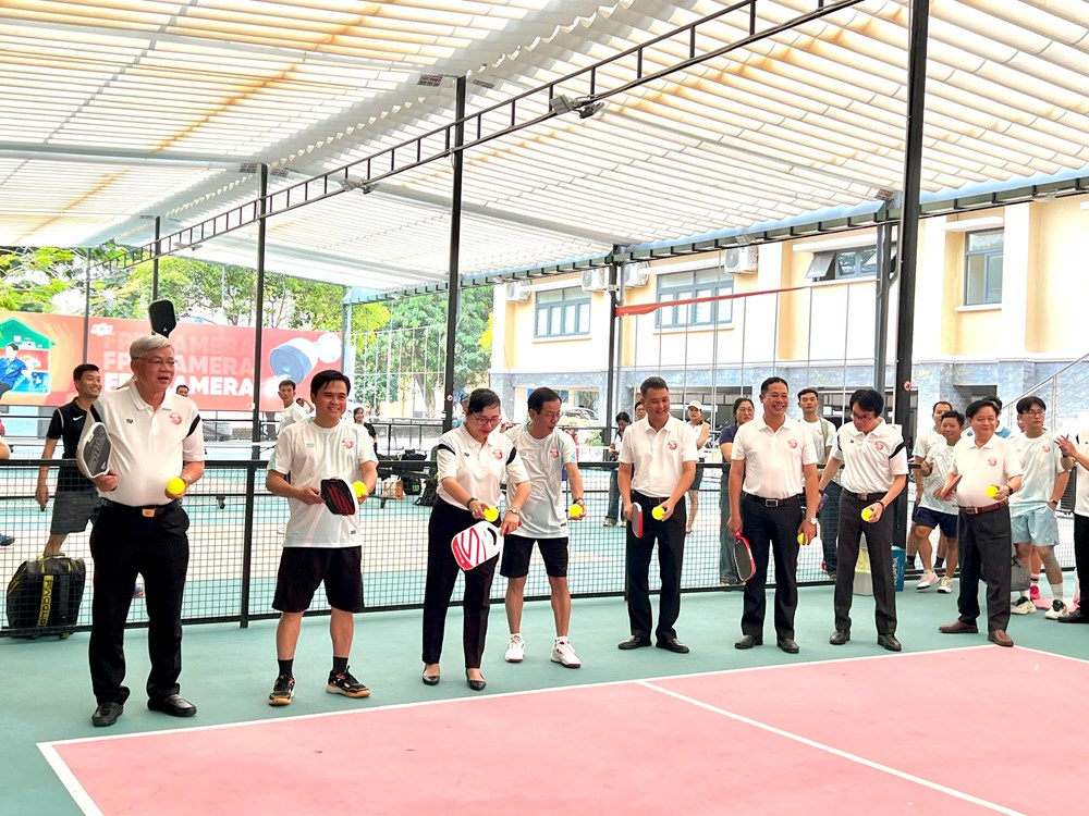 Khai mạc Giải Tăng Nhơn Phú Pickleball Championship lần thứ I - ảnh 3