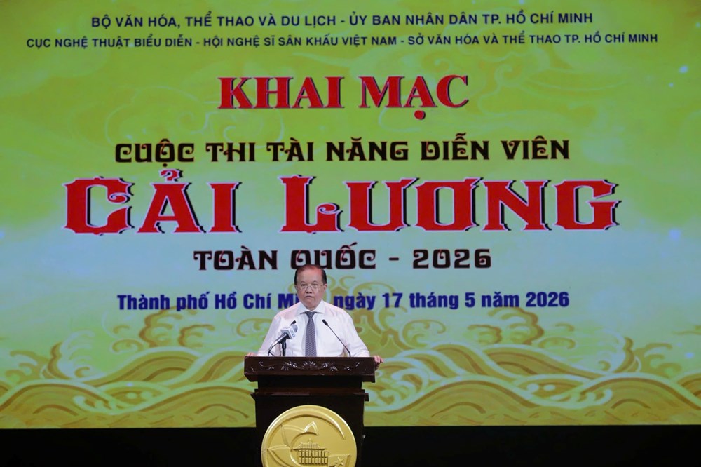 Khai mạc Cuộc thi Tài năng diễn viên cải lương toàn quốc 2026 - ảnh 2