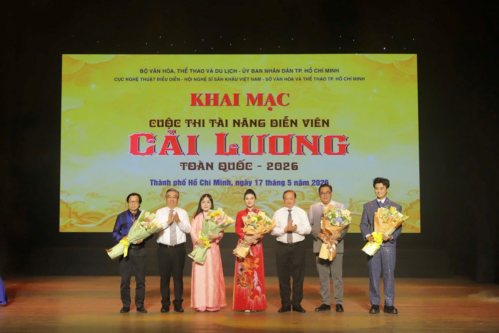 Khai mạc Cuộc thi Tài năng diễn viên cải lương toàn quốc 2026 - ảnh 1