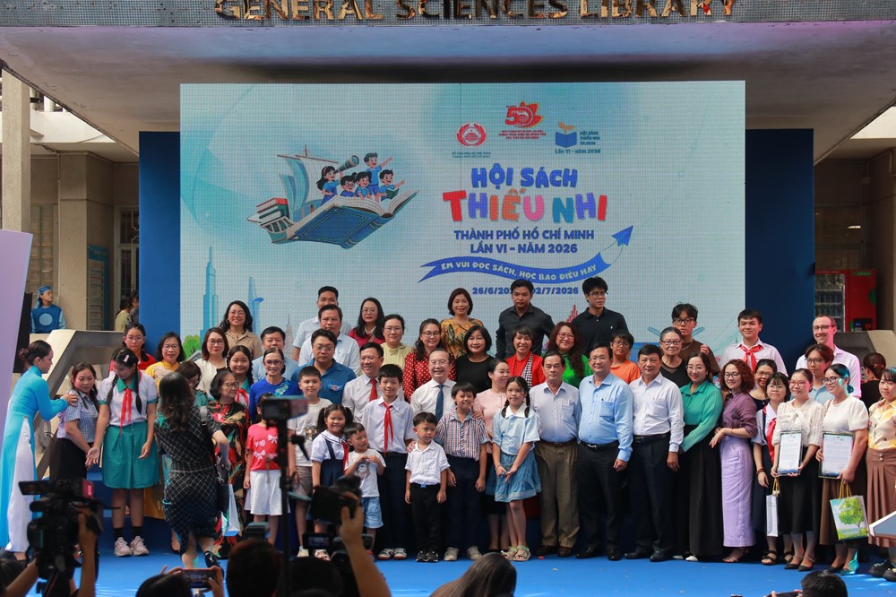 Khai mạc Hội sách Thiếu nhi TP.HCM lần VI - năm 2026 - ảnh 5