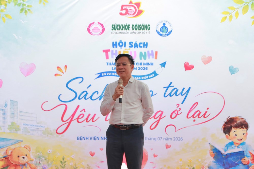Đưa không gian văn hóa đọc đến với bệnh nhi TP.HCM - ảnh 1