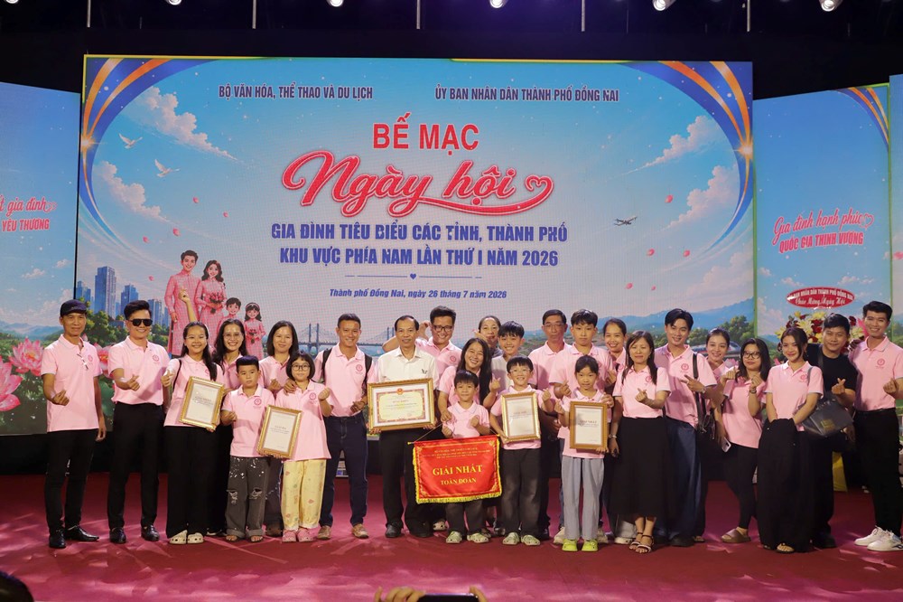 Đồng Tháp giành giải Nhất toàn đoàn tại Ngày hội Gia đình tiêu biểu khu vực phía Nam - ảnh 5