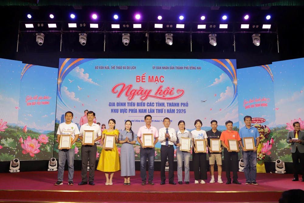 Đồng Tháp giành giải Nhất toàn đoàn tại Ngày hội Gia đình tiêu biểu khu vực phía Nam - ảnh 3