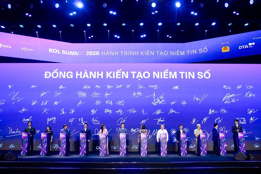 Hơn 1.000 KOL cùng cam kết kiến tạo niềm tin số - ảnh 5