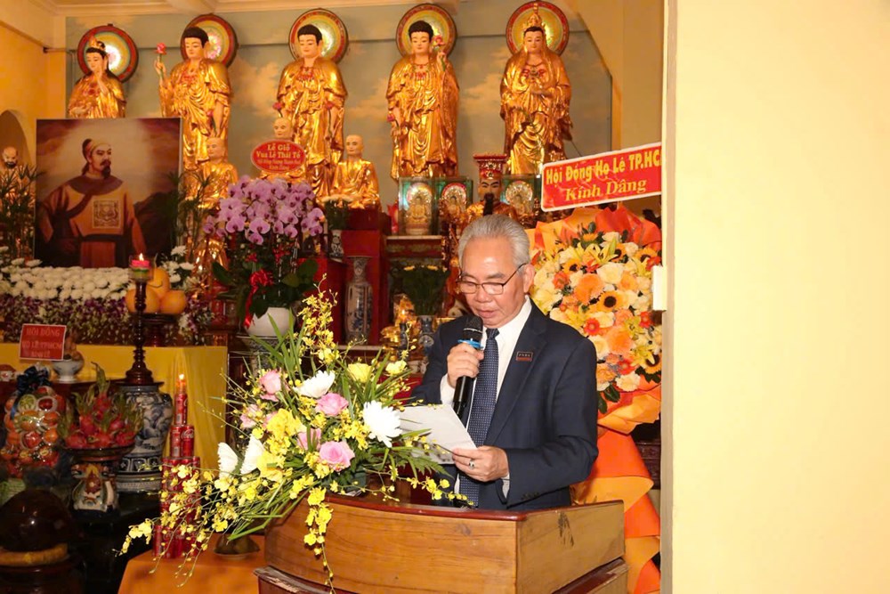 TP.HCM: Tưởng niệm 593 năm ngày mất Đức Thái tổ Cao Hoàng đế Lê Lợi - ảnh 2