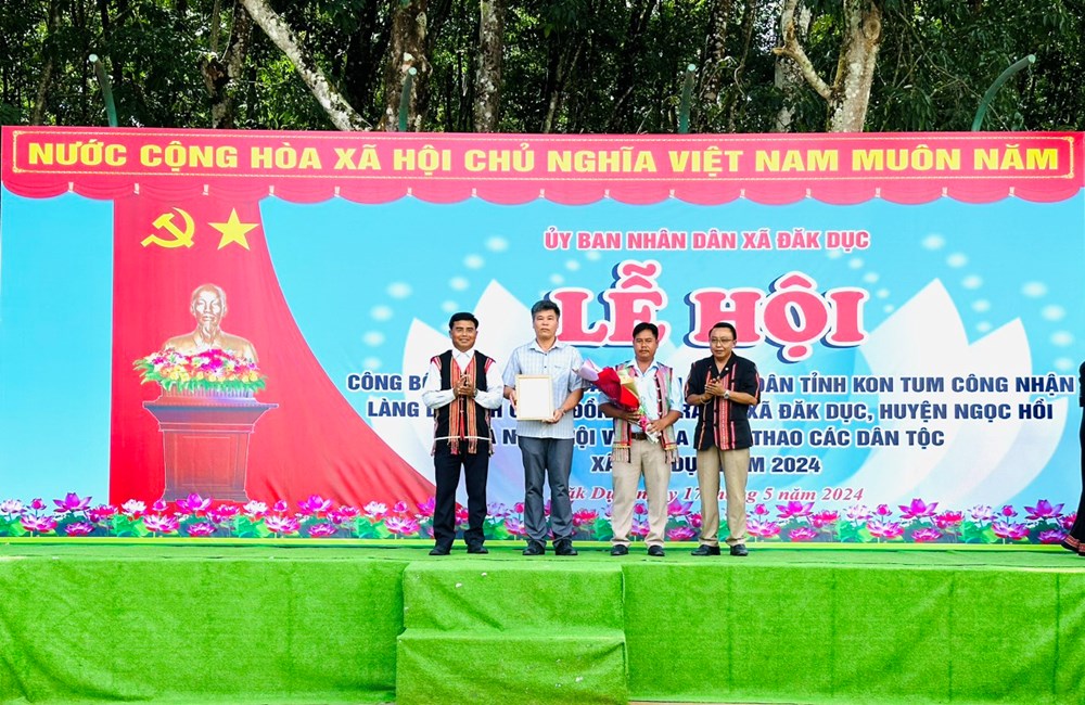 Thêm một làng đồng bào DTTS được công nhận Làng du lịch cộng đồng - ảnh 1