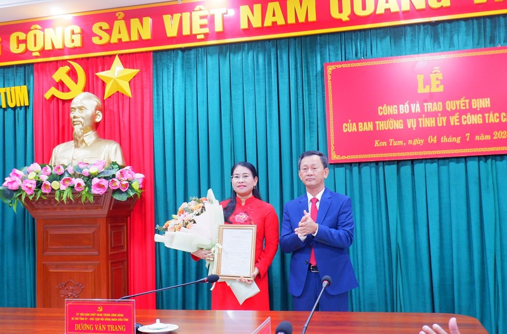 Kon Tum có tân Trưởng Ban Nội chính Tỉnh uỷ - ảnh 1