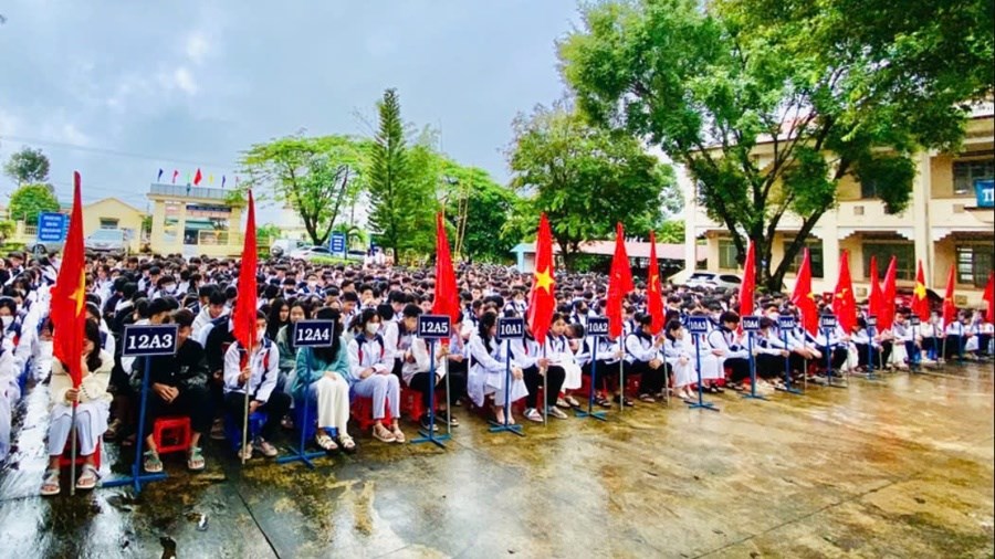 Gần 1,6 triệu học sinh các tỉnh khu vực Tây Nguyên bước vào năm học mới - ảnh 1