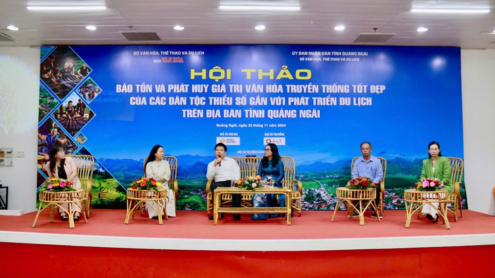 Bàn giải pháp bảo tồn văn hóa truyền thống các dân tộc thiểu số gắn với phát triển du lịch trên địa bàn tỉnh Quảng Ngãi - ảnh 9