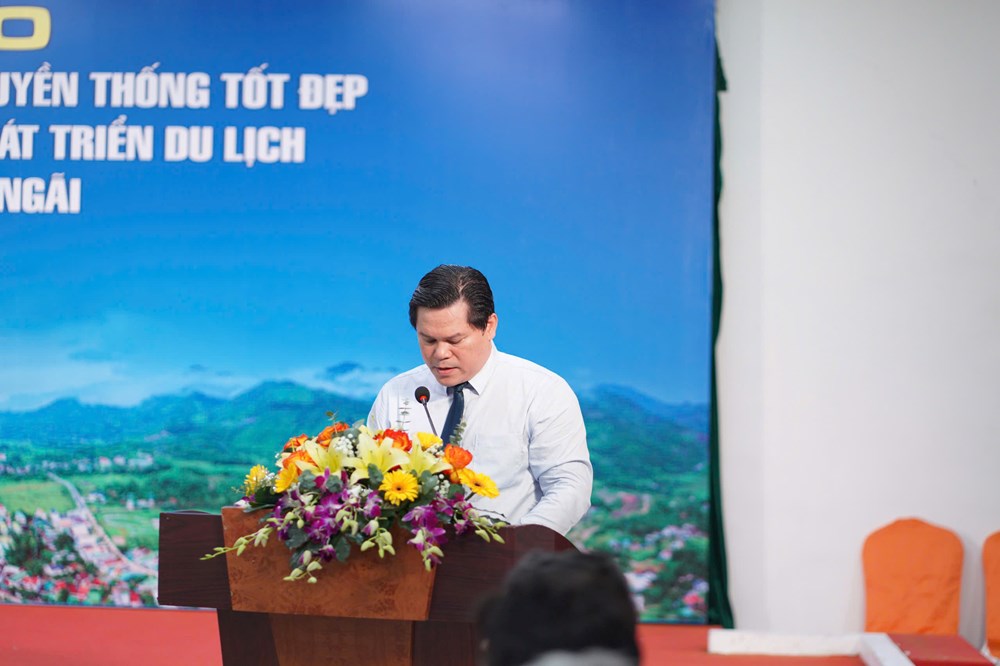 Bàn giải pháp bảo tồn văn hóa truyền thống các dân tộc thiểu số gắn với phát triển du lịch trên địa bàn tỉnh Quảng Ngãi - ảnh 6