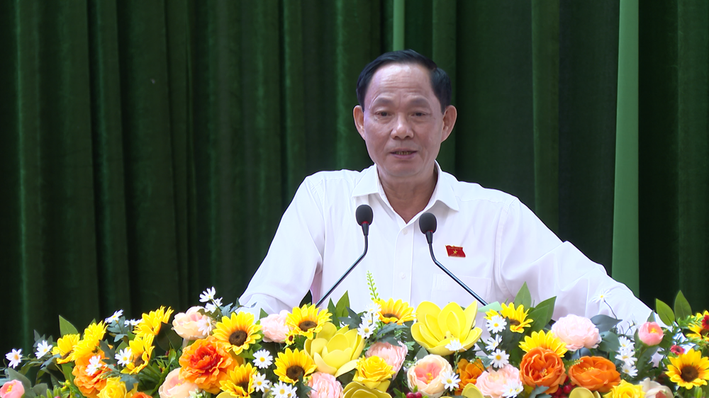 Phó Chủ tịch Quốc hội Trần Quang Phương tiếp xúc cử tri tại Quảng Ngãi - ảnh 4