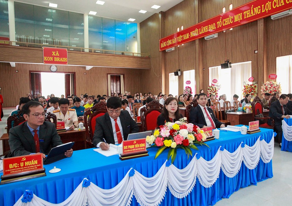 Quảng Ngãi: Xã Kon Braih tổ chức Đại hội đại biểu Đảng bộ lần thứ I, nhiệm kỳ 2025–2030 - ảnh 1