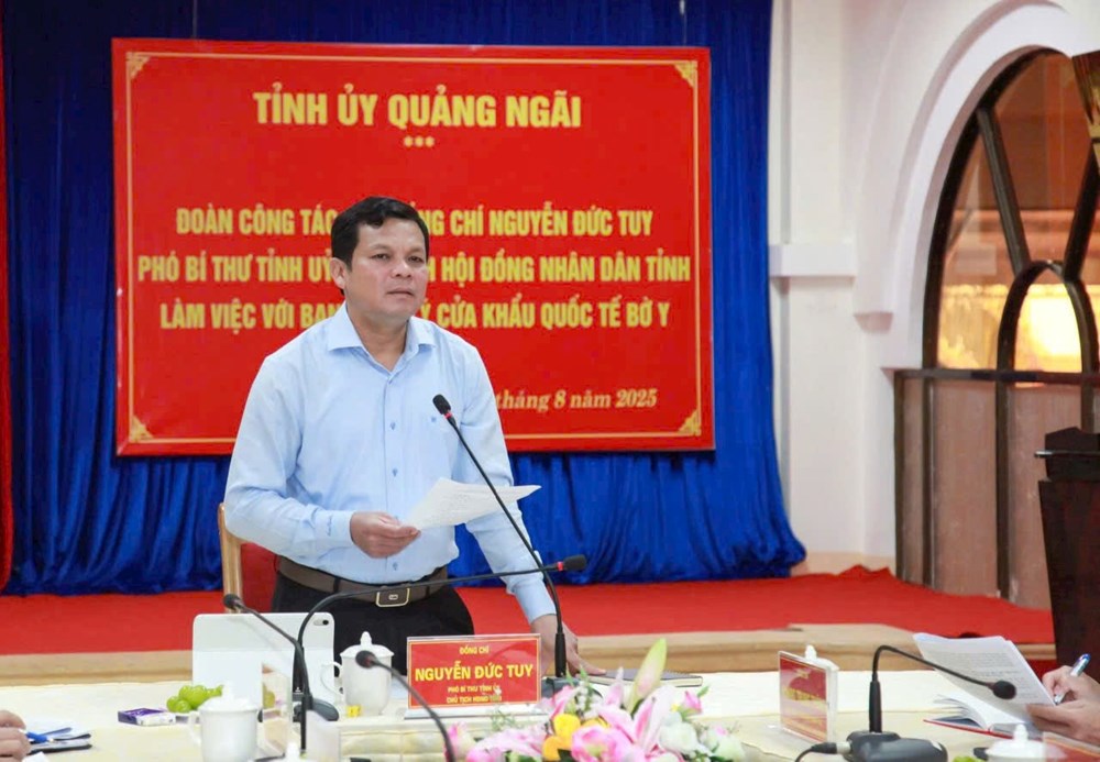 Quảng Ngãi: Định hướng phát triển cửa khẩu Bờ Y hiện đại, gắn với du lịch - ảnh 2