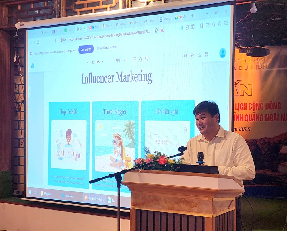 Quảng Ngãi: Tập huấn chuyển đổi số trong phát triển du lịch - ảnh 2