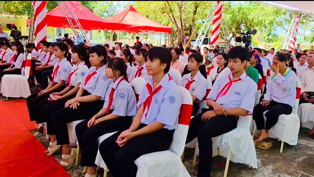 Đắk Lắk: Khởi công xây dựng 3 trường phổ thông nội trú liên cấp tại các xã biên giới - ảnh 2