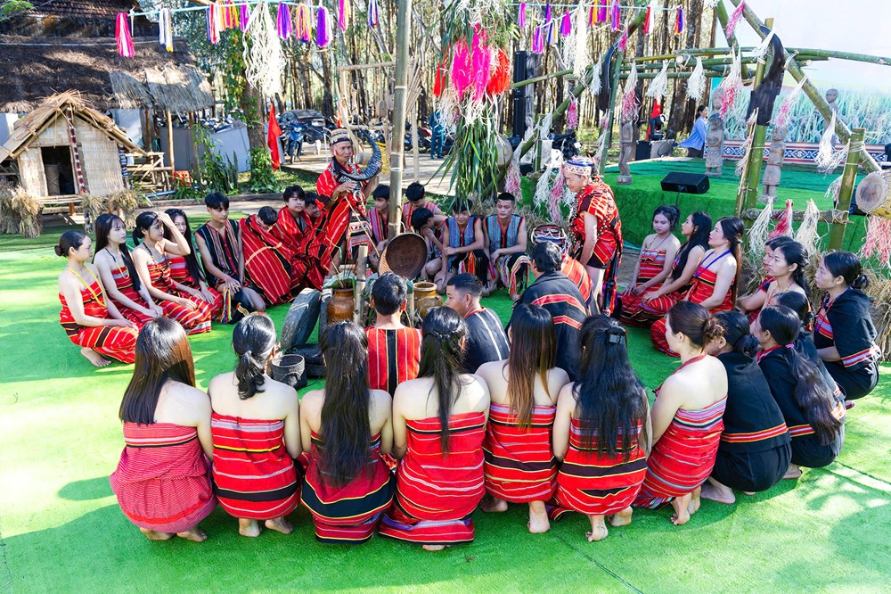 Quảng Ngãi: Bảo tồn văn hóa Giẻ Triêng qua lễ hội Mừng lúa mới ở Dục Nông - ảnh 2