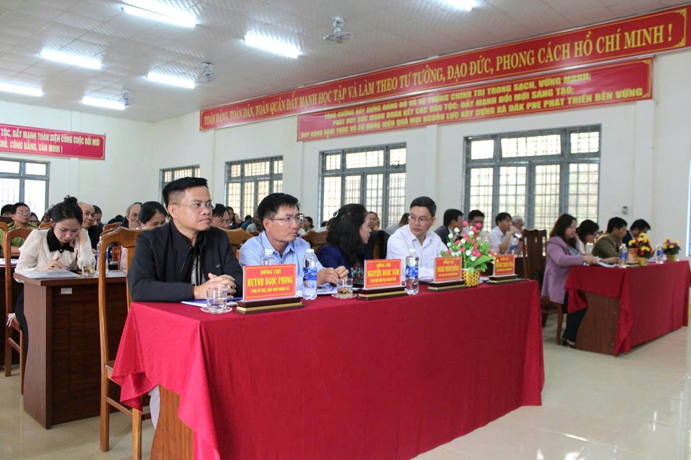 Bộ trưởng Nguyễn Văn Hùng gợi mở xây dựng “Trạm dừng sinh thái, văn hóa và trải nghiệm” tại xã Đăk Rve - ảnh 1