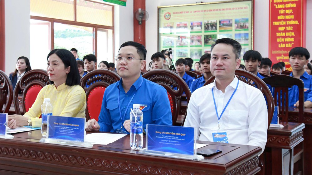 Lan tỏa bản sắc văn hóa ngã ba Đông Dương, thắt chặt giao lưu thanh niên Việt Nam - Lào - Campuchia - ảnh 3