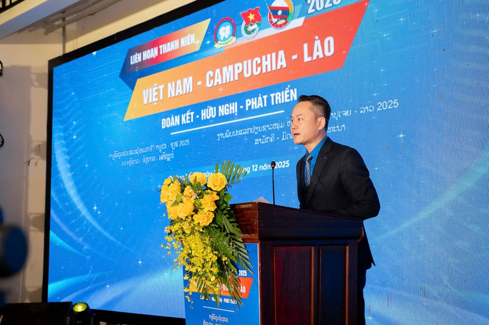 Khai mạc Liên hoan Thanh niên Việt Nam – Campuchia – Lào 2025 - ảnh 4