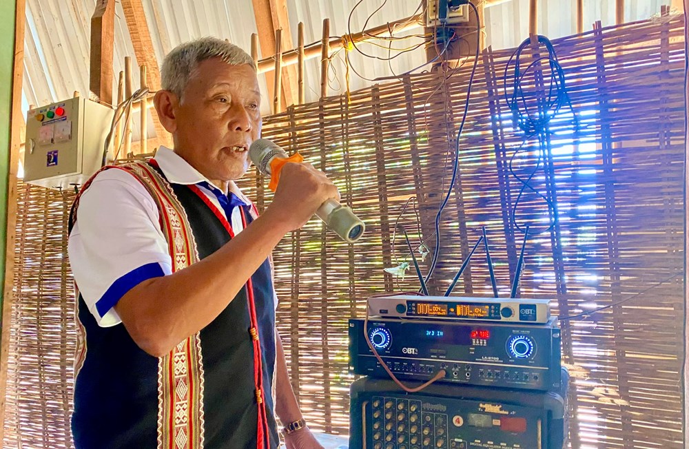 Quảng Ngãi: “Cánh tay nối dài” đưa thông tin bầu cử đến bản làng - ảnh 1