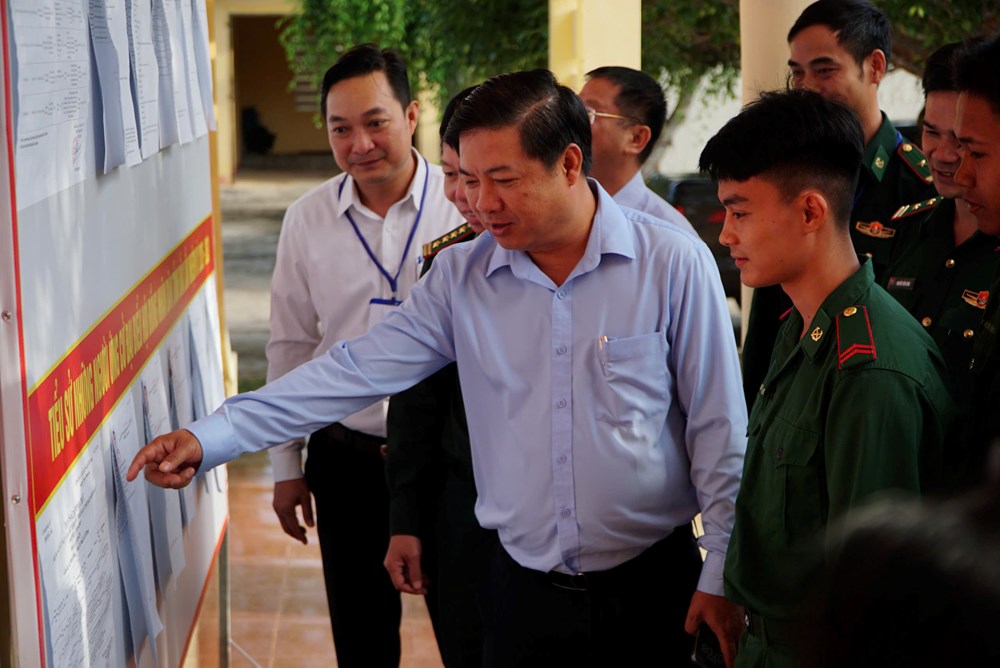 Đắk Lắk: 11 tổ bầu cử hoàn thành việc bỏ phiếu sớm - ảnh 1