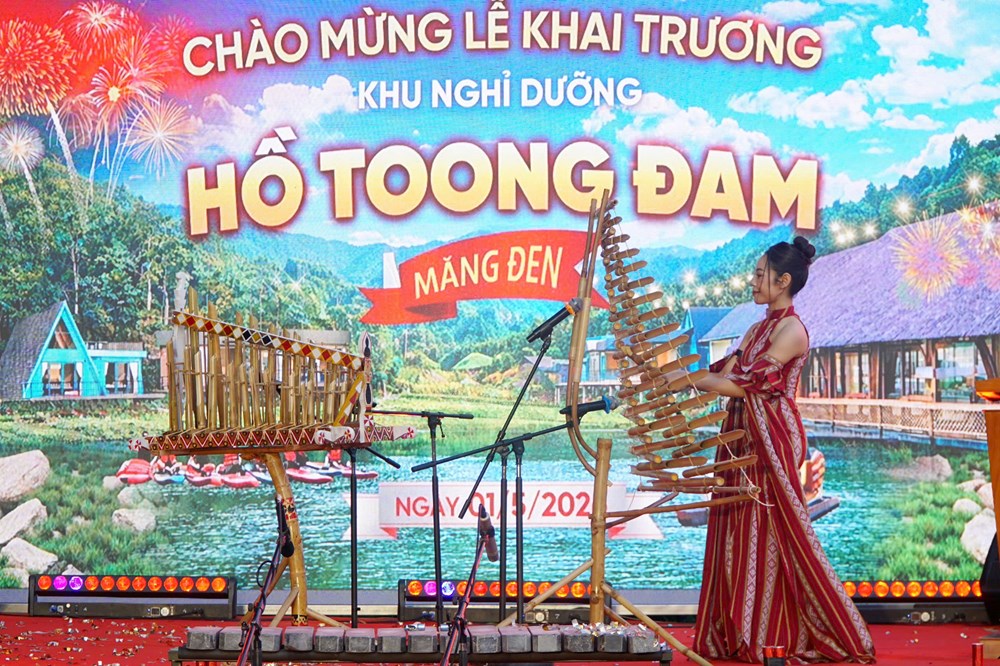 Khai mở không gian nghỉ dưỡng sinh thái hồ Toong Đam tại Măng Đen - ảnh 1