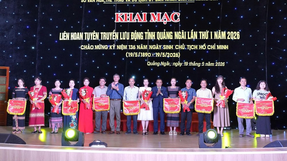 Khai mạc Liên hoan tuyên truyền lưu động Quảng Ngãi  - ảnh 3