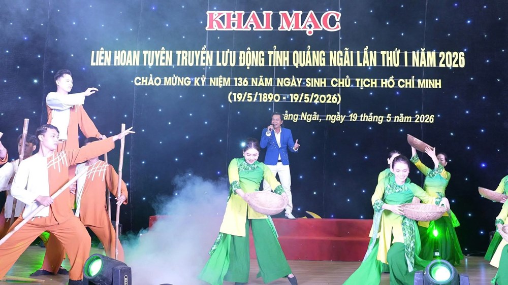 Khai mạc Liên hoan tuyên truyền lưu động Quảng Ngãi  - ảnh 4