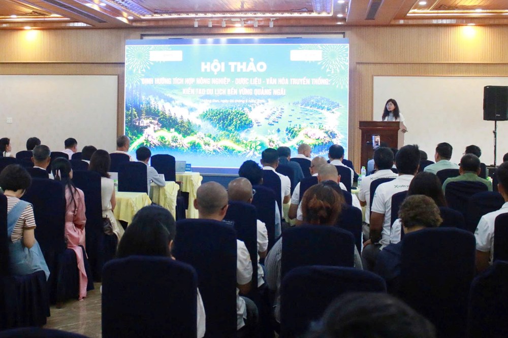 Quảng Ngãi phát triển du lịch bền vững từ tích hợp nông nghiệp, dược liệu và văn hóa - ảnh 2