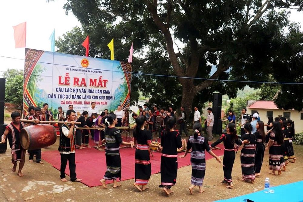 Quảng Ngãi: Làng Kon Bưu thành lập Câu lạc bộ Văn hóa dân gian Xơ Đăng để gìn giữ bản sắc - ảnh 3