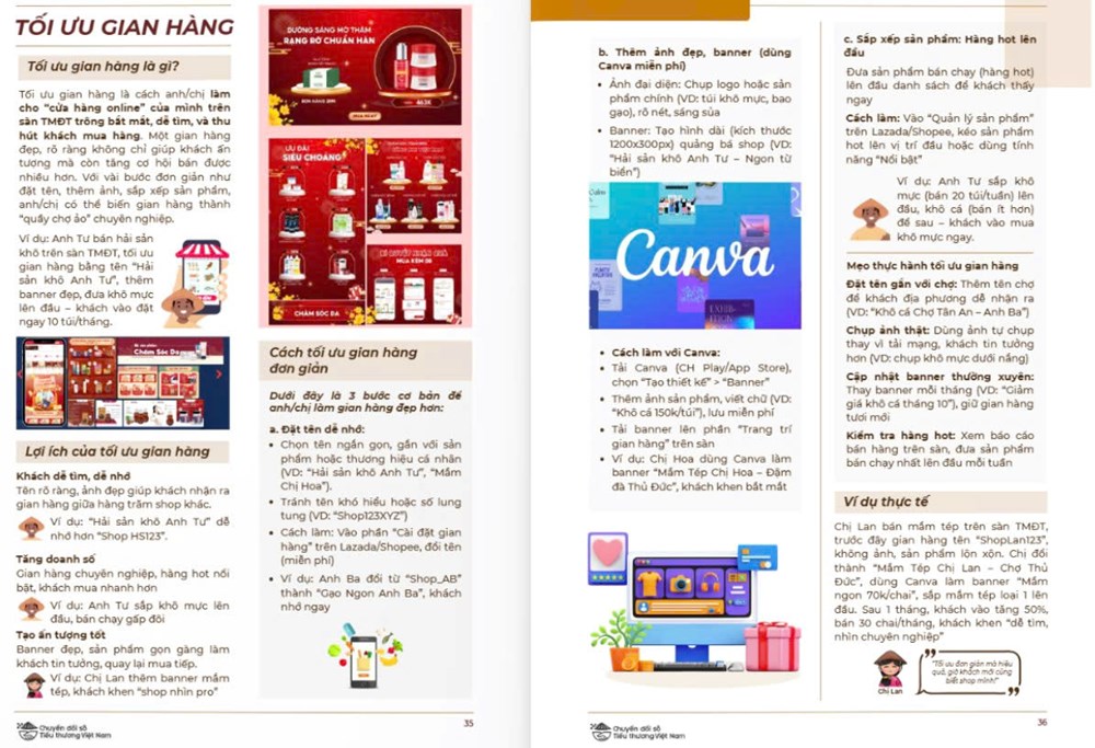Trang bị kiến thức chuyển đổi số cho tiểu thương - ảnh 3