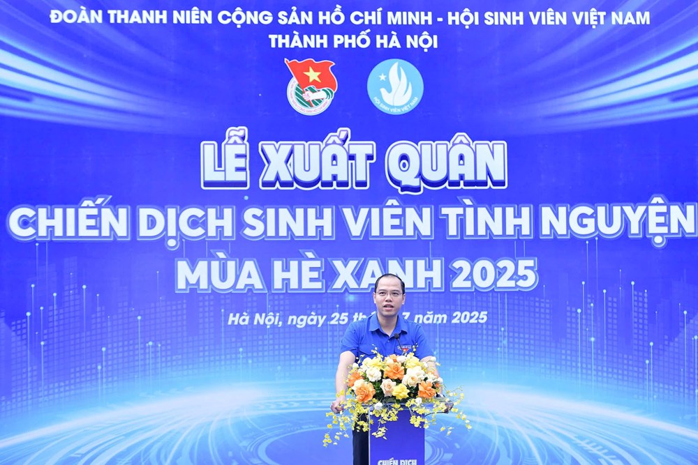 Hàng nghìn sinh viên tình nguyện lên đường hỗ trợ các tỉnh thành vận hành chính quyền địa phương 2 cấp - ảnh 2