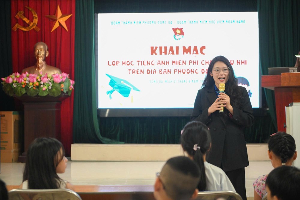 Hà Nội: Thêm những lớp học Tiếng Anh miễn phí cho thiếu nhi trên địa bàn phường Đống Đa - ảnh 5