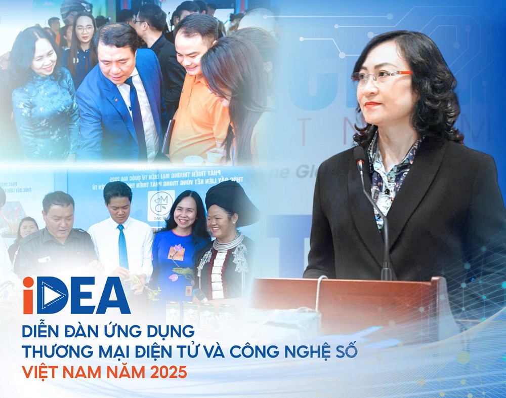 600 gian hàng trong và ngoài nước tham gia Diễn đàn Ứng dụng Thương mại điện tử và Công nghệ số Việt Nam 2025 - ảnh 1