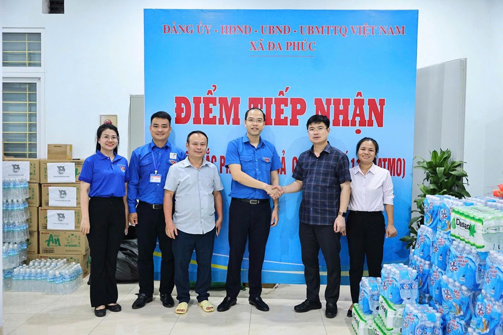 Hà Nội: Người dân xã Đa Phúc được hỗ trợ nhu yếu phẩm do ảnh hưởng của bão - ảnh 3