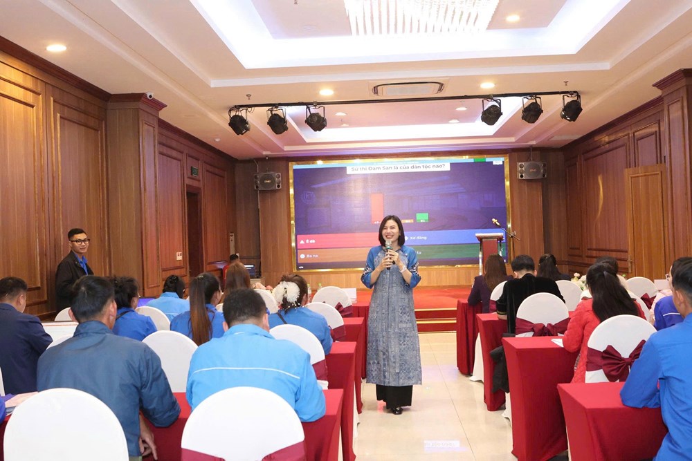 Tập huấn bảo tồn văn hóa truyền thống cho các đoàn viên thanh niên - ảnh 1
