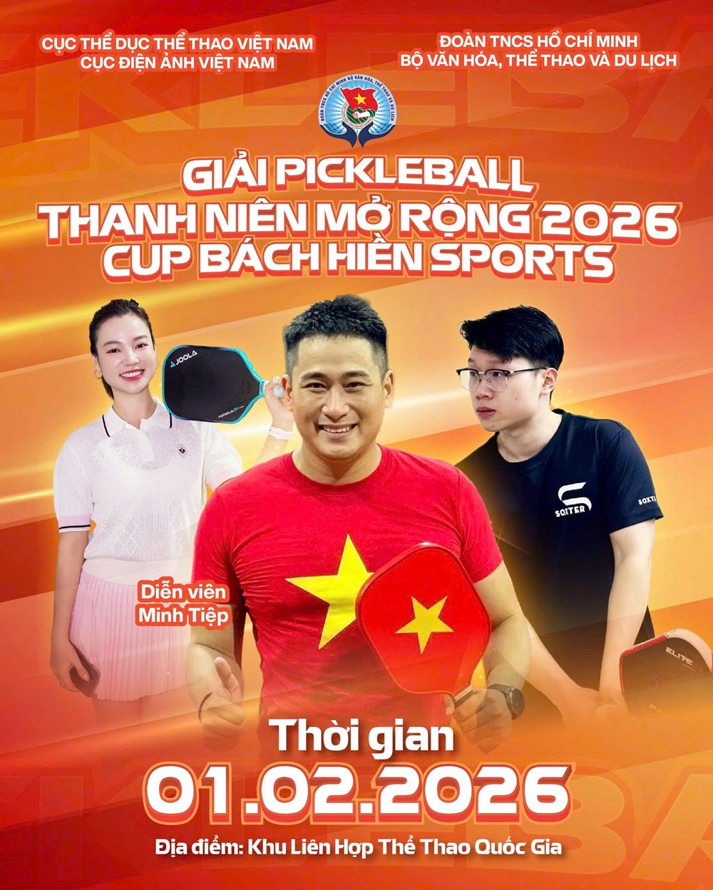 Khởi động Giải Pickleball Thanh niên mở rộng 2026 - ảnh 2