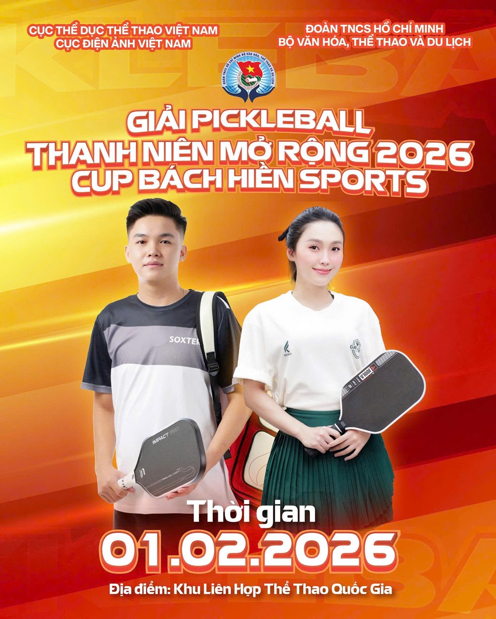 Khởi động Giải Pickleball Thanh niên mở rộng 2026 - ảnh 4