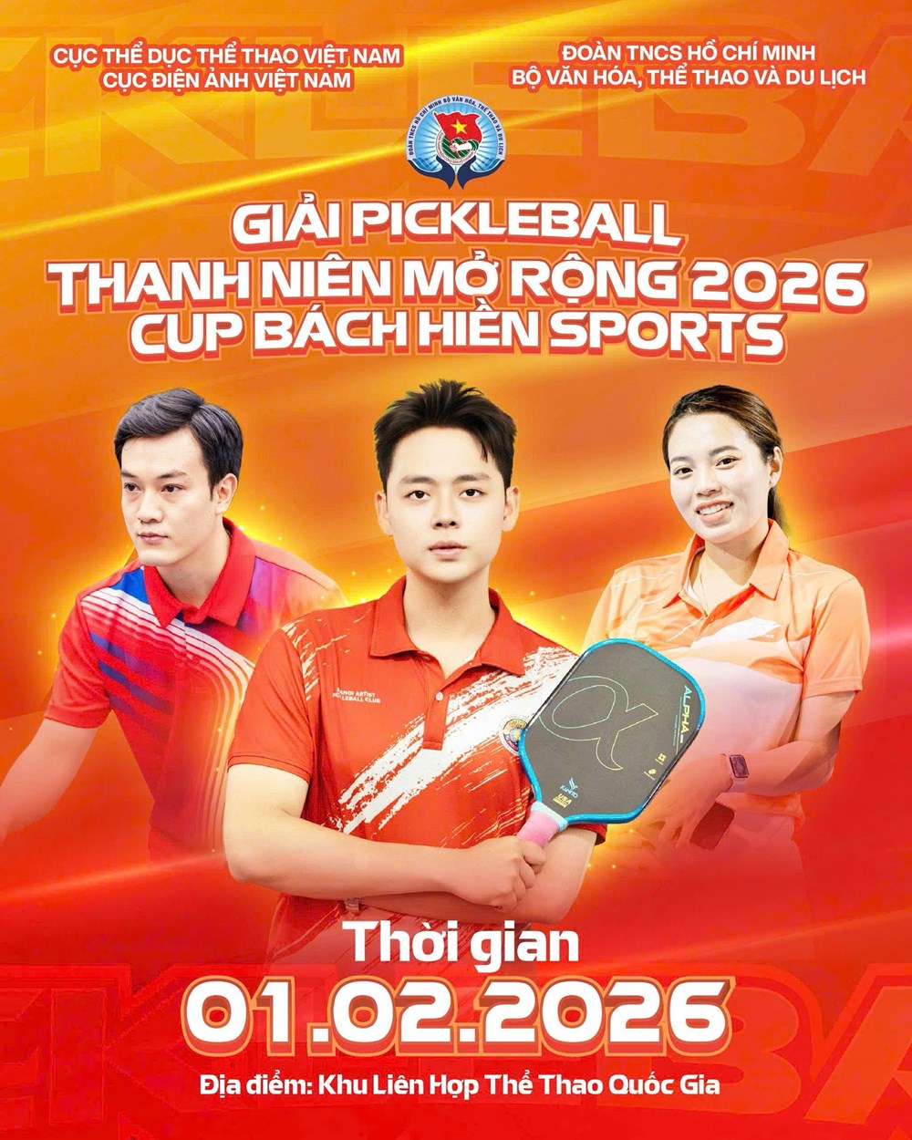 Khởi động Giải Pickleball Thanh niên mở rộng 2026 - ảnh 3
